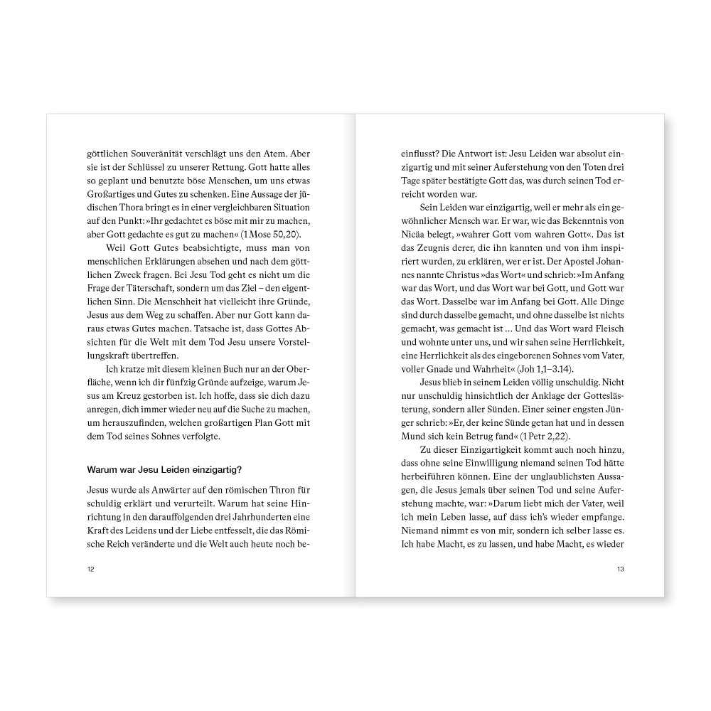 Warum Jesus sterben musste - Fünfzig Gründe für das Kreuz