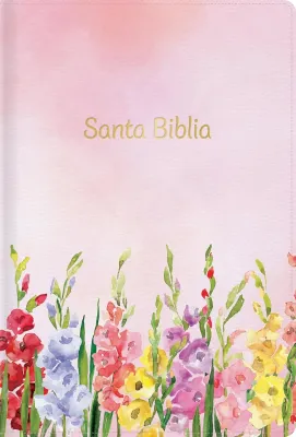 Espagnol, Bible, Reina Valera 1960, moyen format, gros caractères, similicuir rose - RVR 1960...
