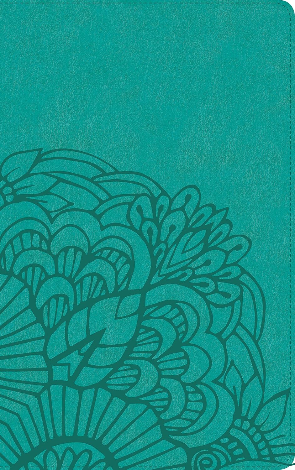 Espagnol, Bible, Reina Valera 1960, similicuir turquoise - RVR 1960 Biblia ultrafina, aqua símil...