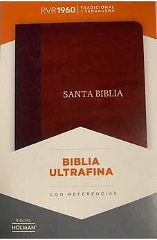 Espagnol, Bible, Reina Valera 1960, duo marron - RVR 1960 Biblia Ultrafina, marrón/caoba símil piel