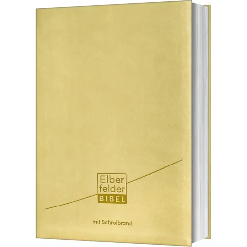 Elberfelder Bibel - avec marge d'écriture, similicuir