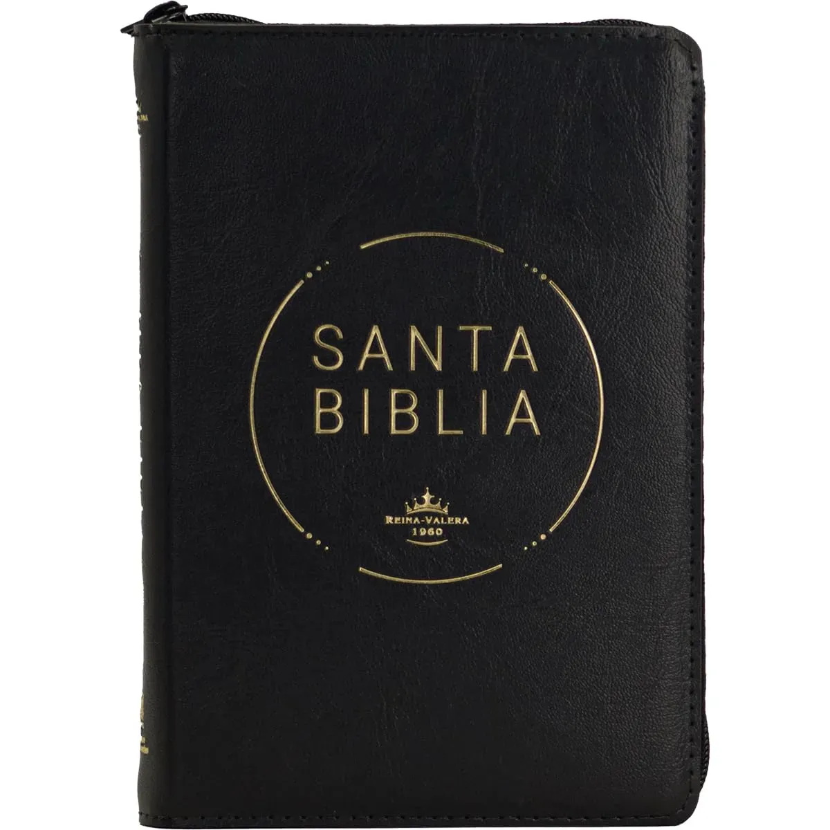 Espagnol, Bible, Reina Valera 1960, compacte, grands caractères, similicuir marron avec onglets...