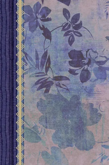Espagnol, Bible, Reina Valera 1960, Biblie d'étude pour femmes, couverture toile bleue fleurie -...