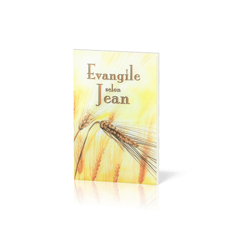 Évangile selon Jean, Segond Ésaïe 55, mini - couverture épi d'orge
