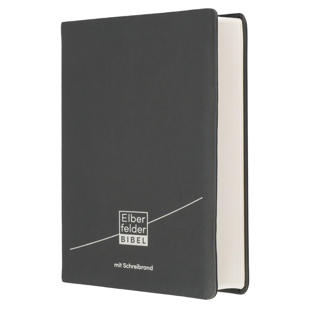 Elberfelder Bibel - avec marge d'écriture, cuir