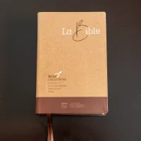 Bible Segond 21, gros caractères - couverture semi-rigide, papier brun chiné en fibres naturelles