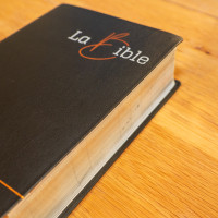 Bible Segond 21, gros caractères - couverture souple noire en fibrocuir