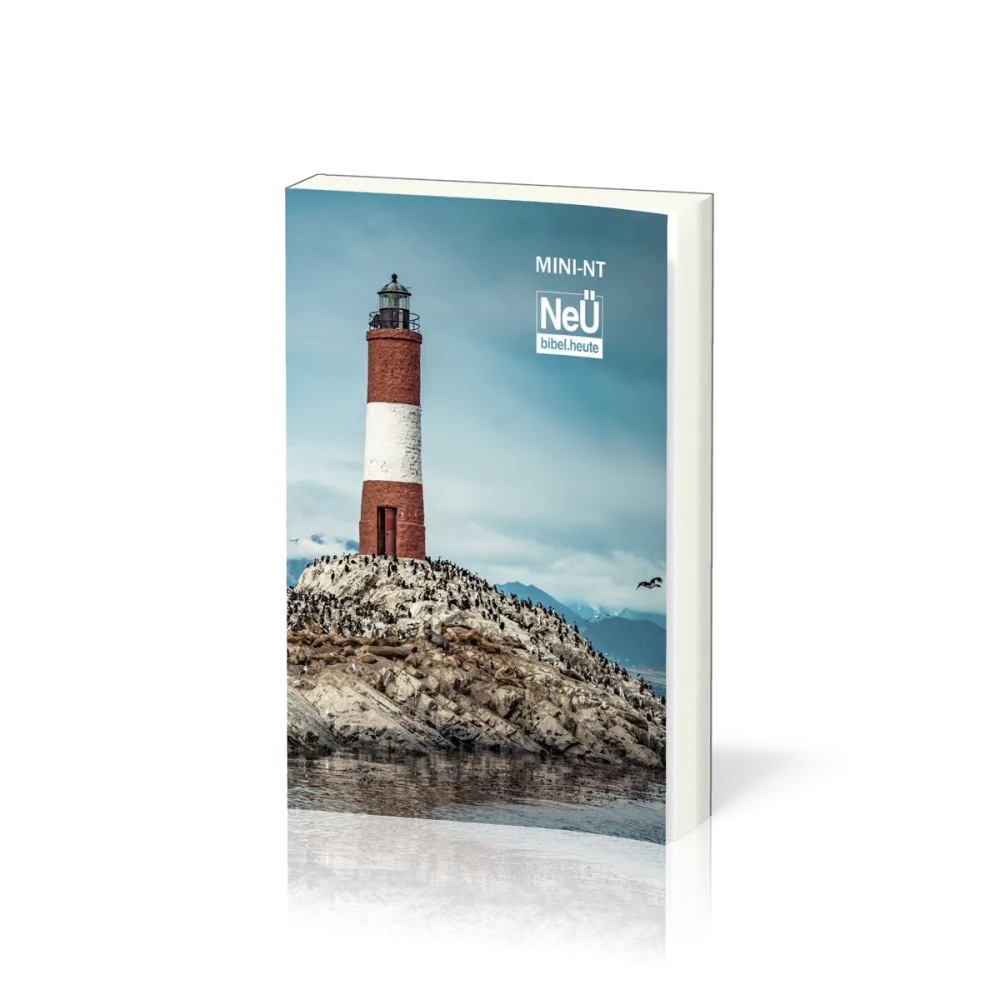 NeÜ bibel.heute, Mini Neues Testament, Motiv Leuchtturm