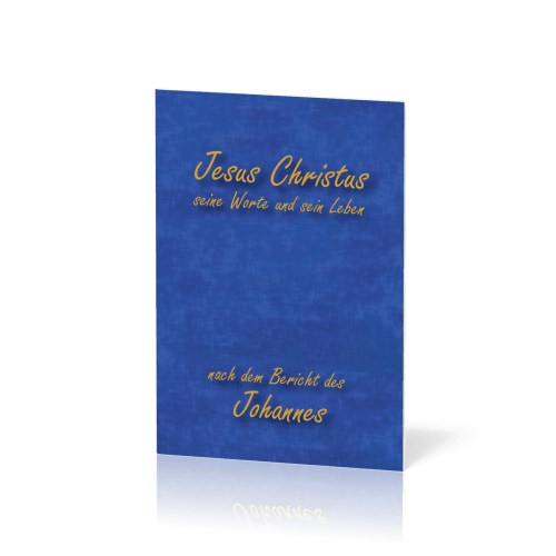 Allemand, Évangile selon Jean - Schlachter 2000