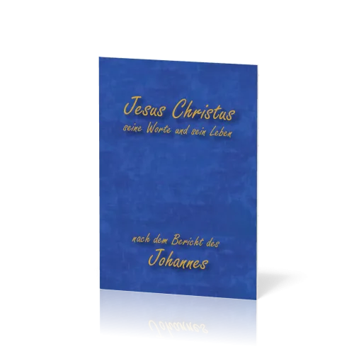 Allemand, Évangile selon Jean - Schlachter 2000