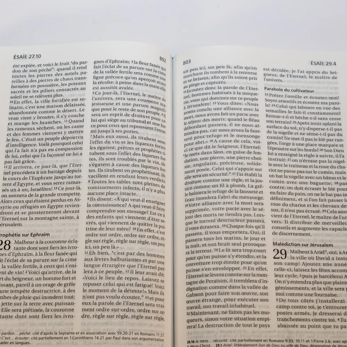Bible Segond 21 compacte - couverture rigide Skivertex noire