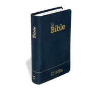 Bible Segond 21 compacte (Premium Style) - couverture souple toile bleu marine-anthracite
