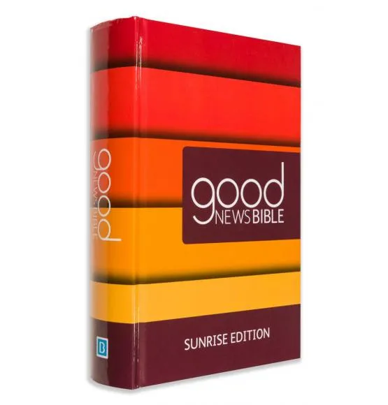 Anglais, Bible Good News, reliée, cartonnée, Edition Sunrise