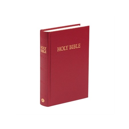 Anglais, Bible King James  Version, rigide rouge, (Royal Ruby Text)