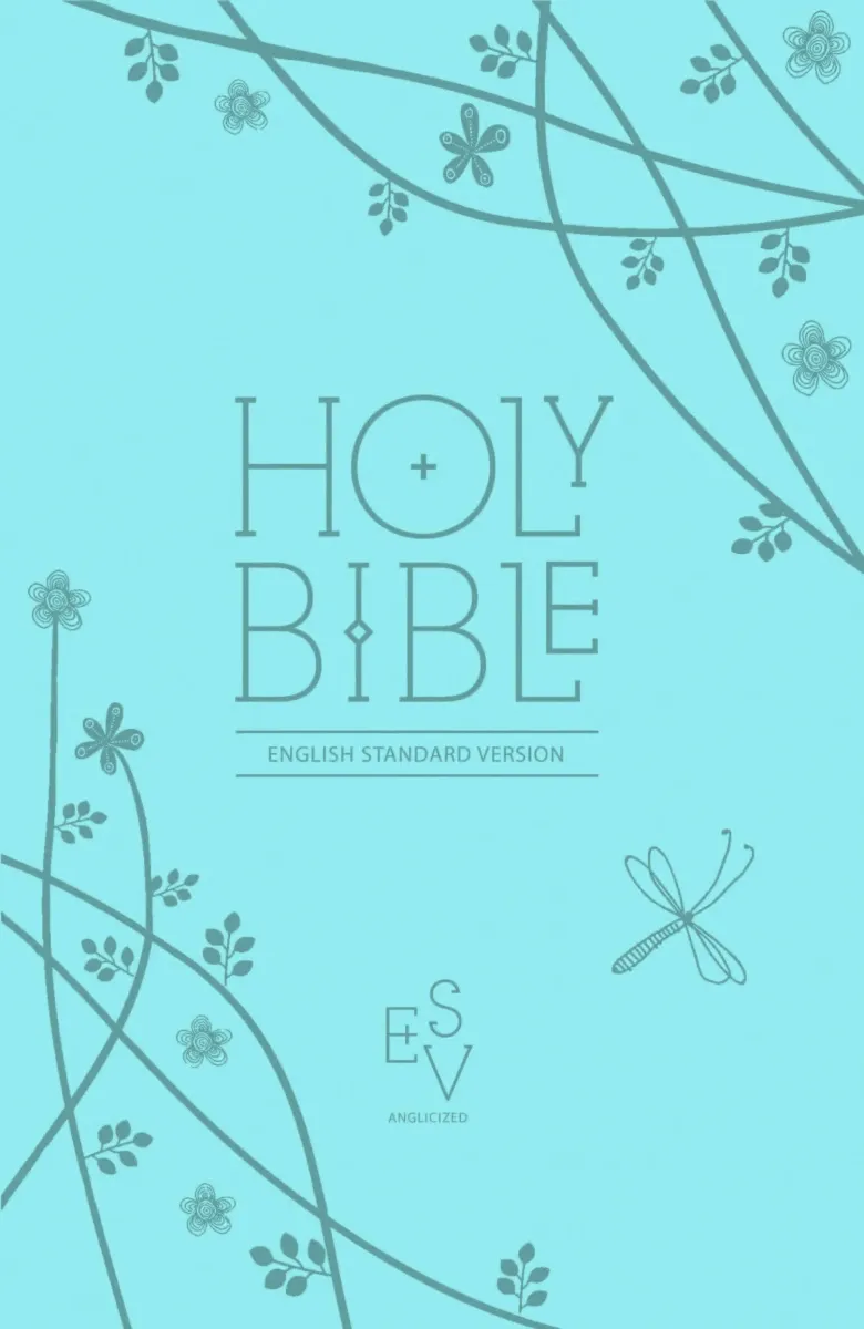 Anglais, Bible English Standard Version, compact, saphir, fermeture éclair