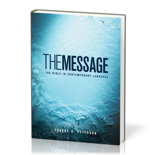 Anglais, Bible The Message, reliée, rigide, couverture illustrée
