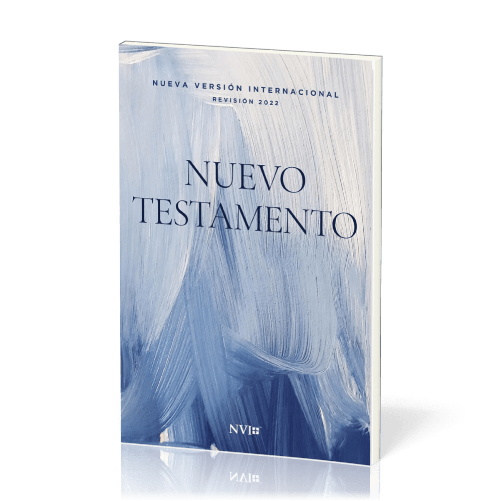 Espagnol, Nouveau Testament, Nueva Versión Internacional NVI 2022, broché, bleu