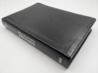 Espagnol, Bible d'étude Reina Valera 1960, Arcoiris, similicuir, noire