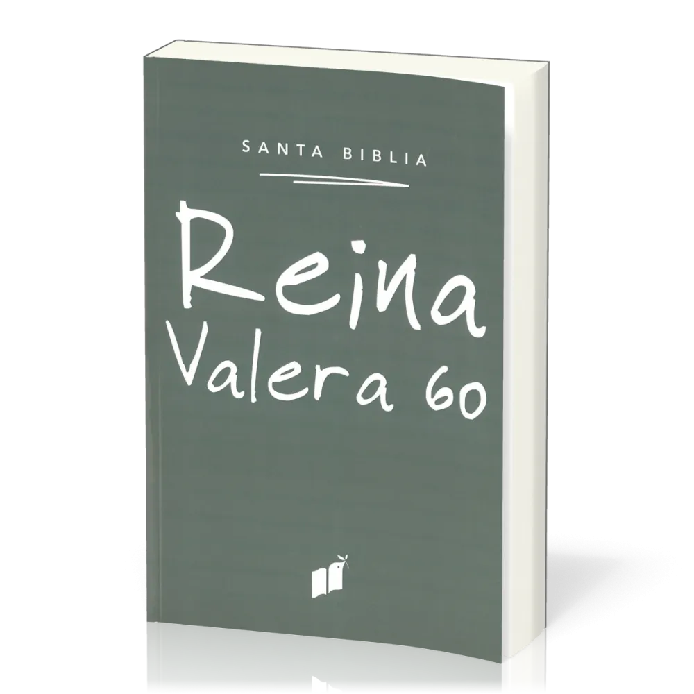 Espagnol, Bible, Reina Valera 1960, brochée  avec rabat, vert canard