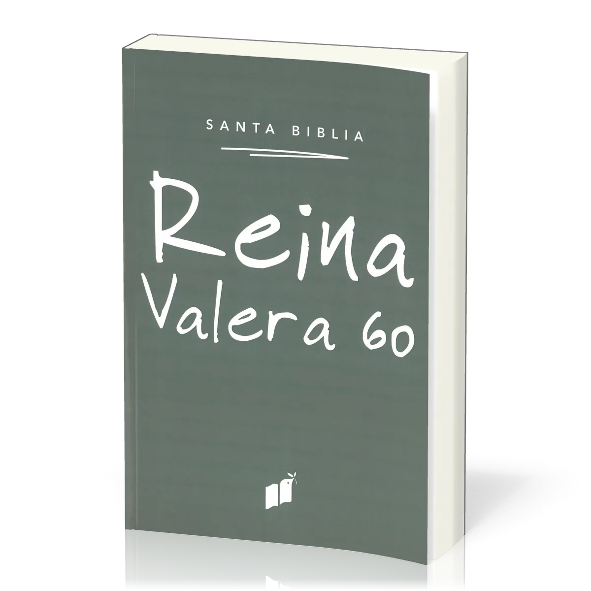 Espagnol, Bible, Reina Valera 1960, brochée  avec rabat, vert canard