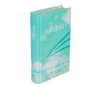 Bible Segond 21 compacte - couverture rigide motif bleu turquoise