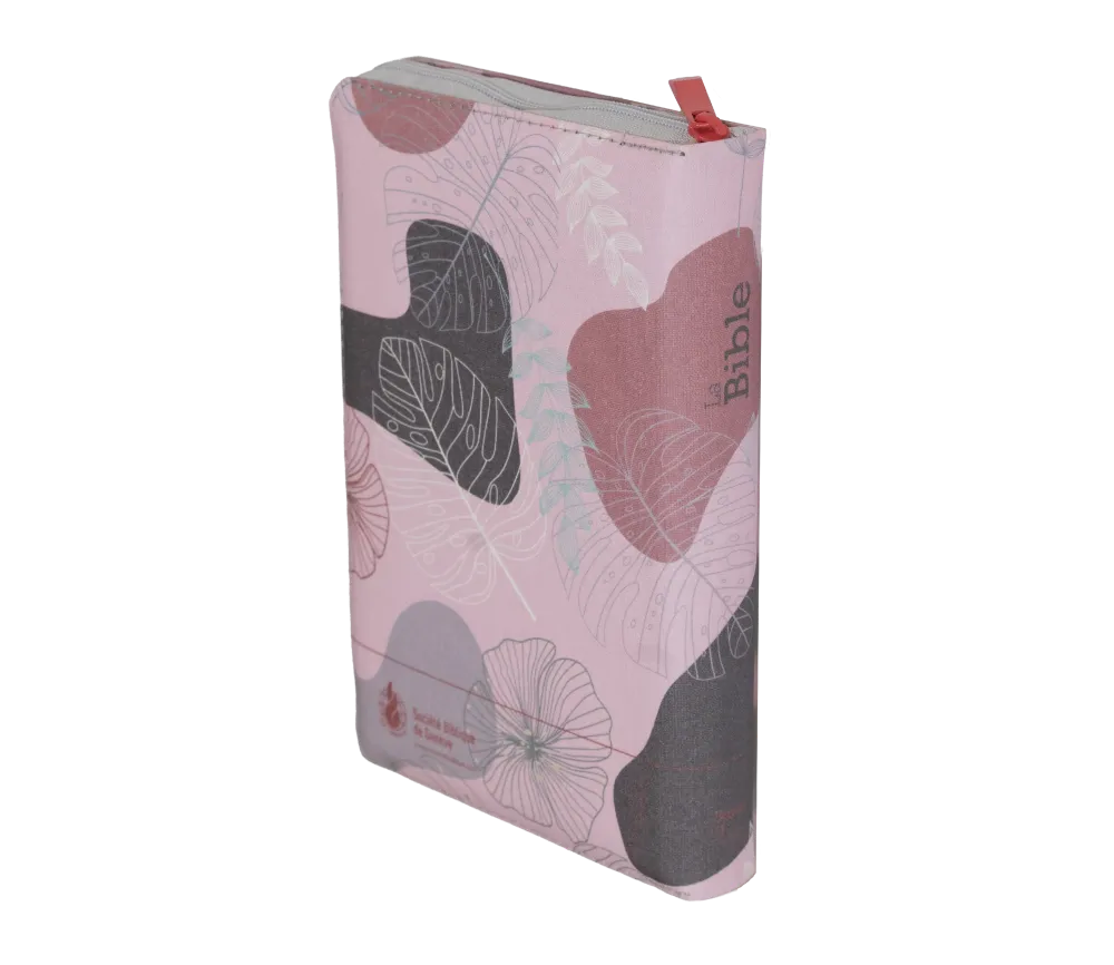 Bible Segond 21 compacte (Premium Style) - couverture souple toilée couleur rose bonbon, avec...
