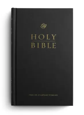 Anglais, Bible, reliée rigide, noire