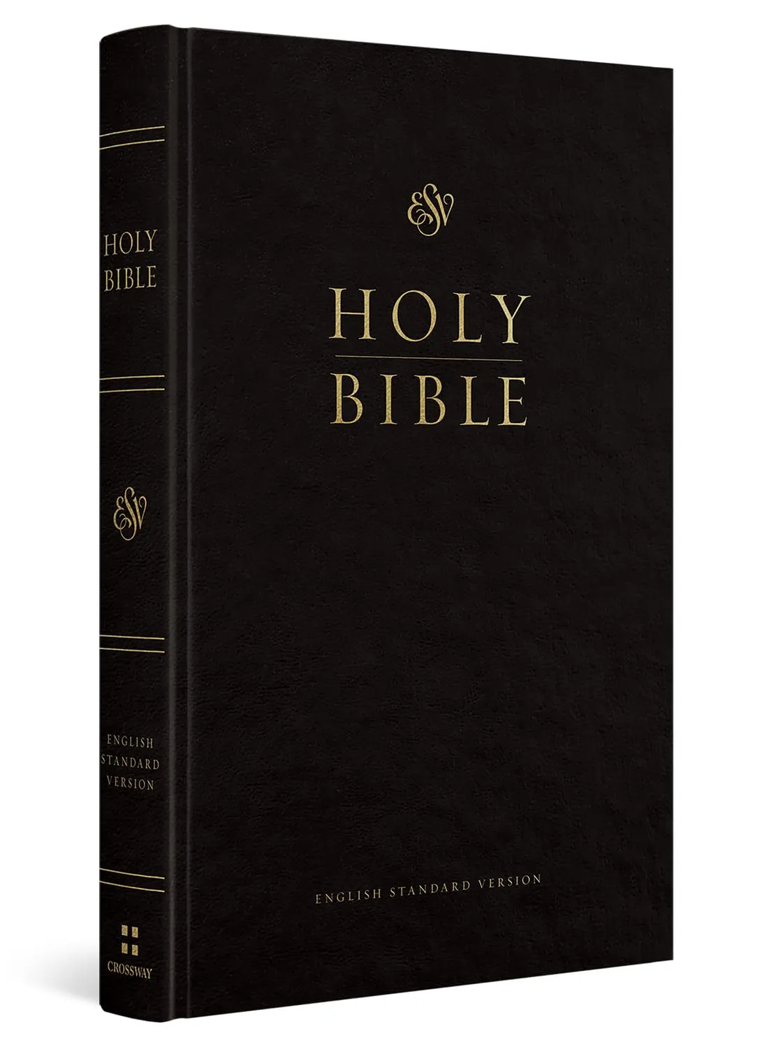 Anglais, Bible, English Standard Version, gros caractères, rigide noire - ESV Church Bible, Large...