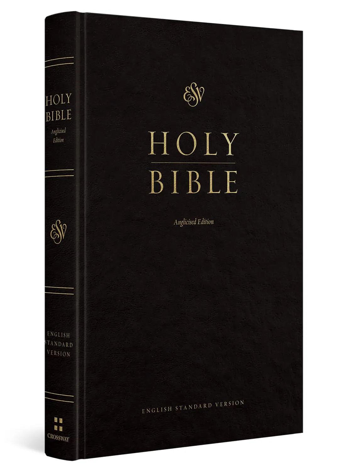 Anglais, Bible, English Standard Version, rigide noire - ESV Church Bible, Anglicised Edition...