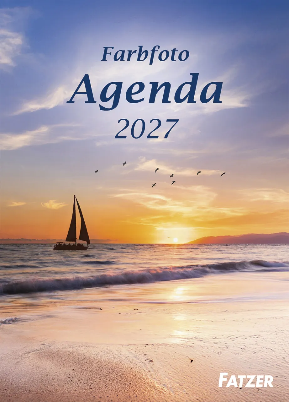 Farbfoto Agenda - Wochenplaner-Taschenagenda