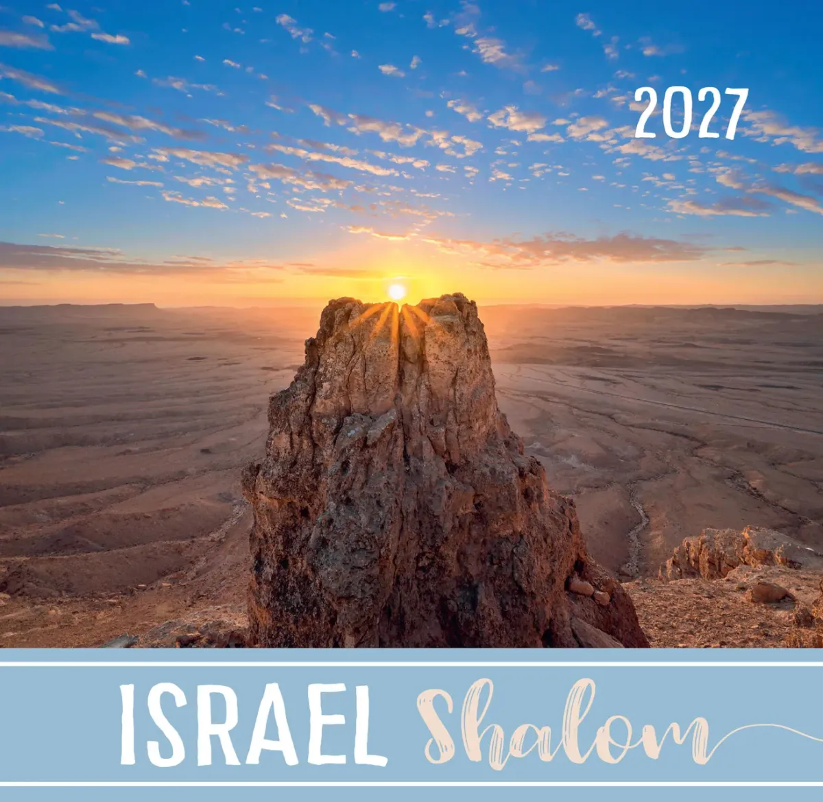 Israël shalom - Calendrier de table