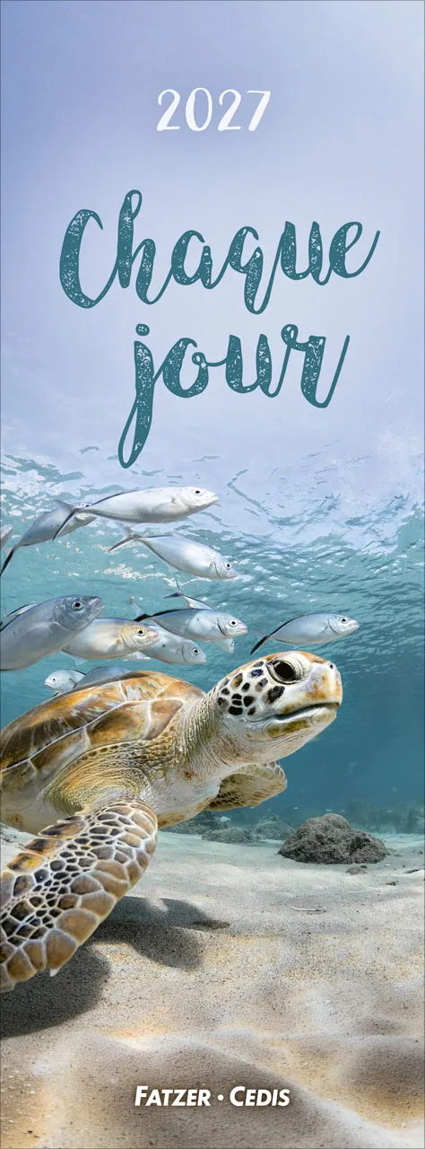 Chaque jour - calendrier vertical