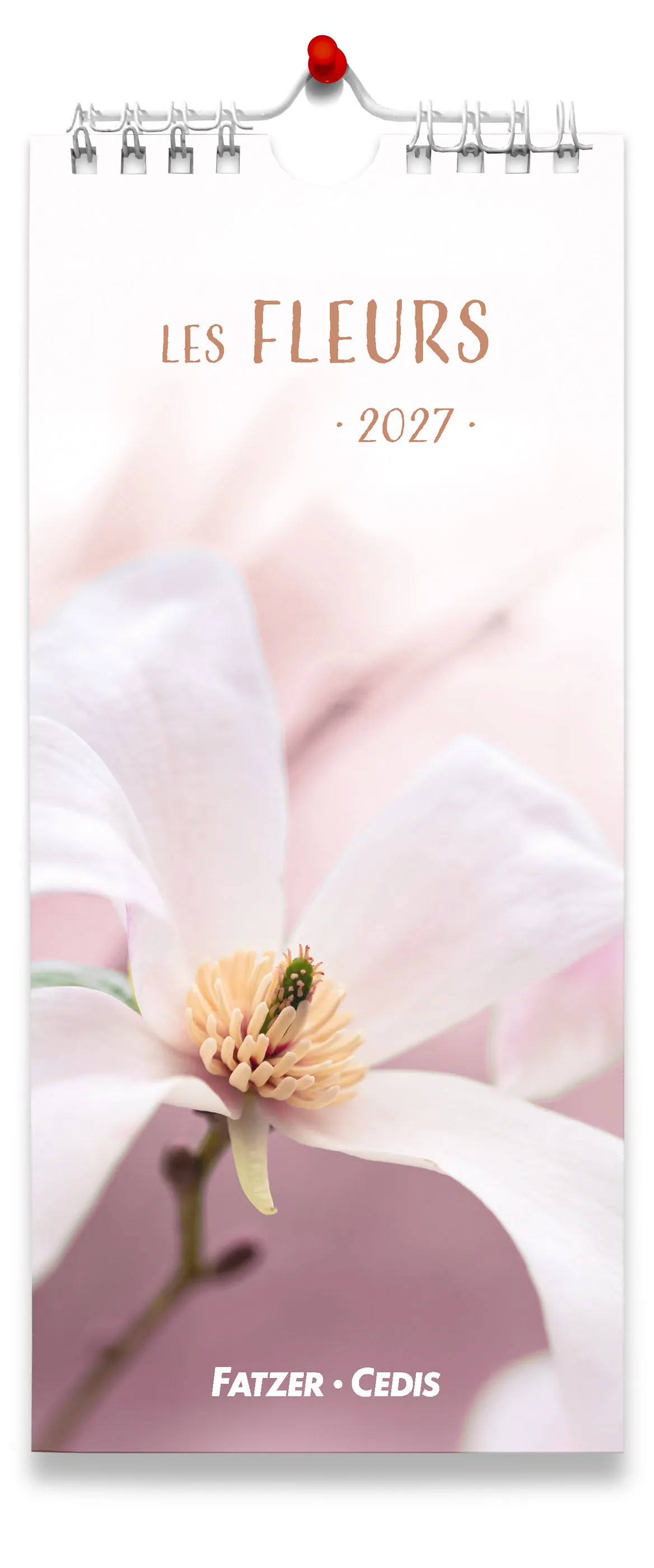 Fleurs avec versets bibliques (Les) - calendrier