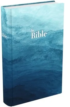 Bible Darby, format compact, bleu quadri - couverture rigide