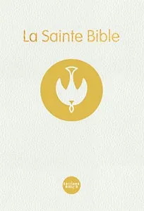 Bible à la Colombe Segond 1978, blanche - rigide, tranches or