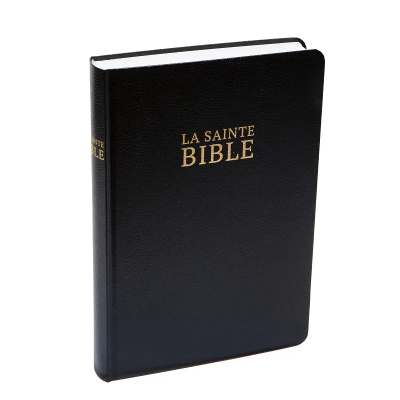 Bible Darby édition de Rolle, grand format, similicuir noir, semi-rigide