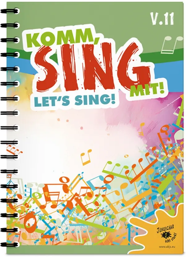 Komm, sing mit! - Liederheft Textausgabe V.11