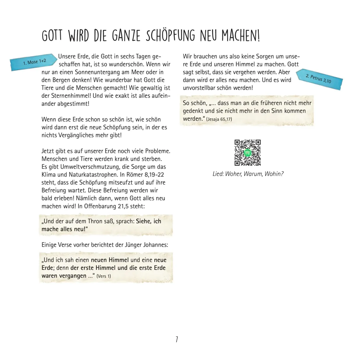 Unser Ziel ist der Himmel - Was verrät Gott in der Bibel - und was noch nicht?
