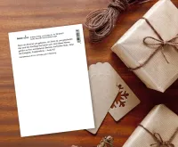Postkarte Glory to the newborn king! - Jesaja 9,5