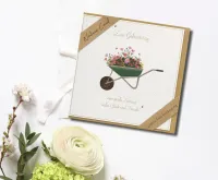 Faltkarte Zum Geburtstag eine große Ladung - Irischer Segen