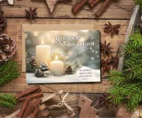 Faltkarte Gesegnete Weihnachtszeit - Psalm 27,1