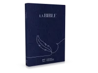 Bible S21 Confort, Souple en toile, bleu