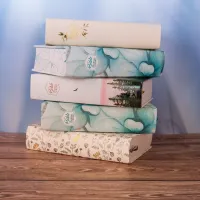 Bible Segond 21 Journal de bord -  couverture souple, toile blanche avec motifs dorés