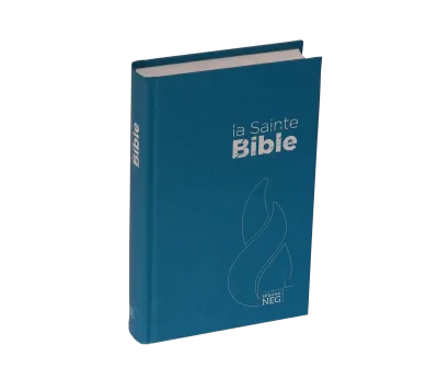 Bible Segond NEG compacte - couverture rigide imprimée bleue pacifique
