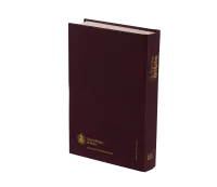 Bible Segond NEG, compacte, grenat - couverture  rigide