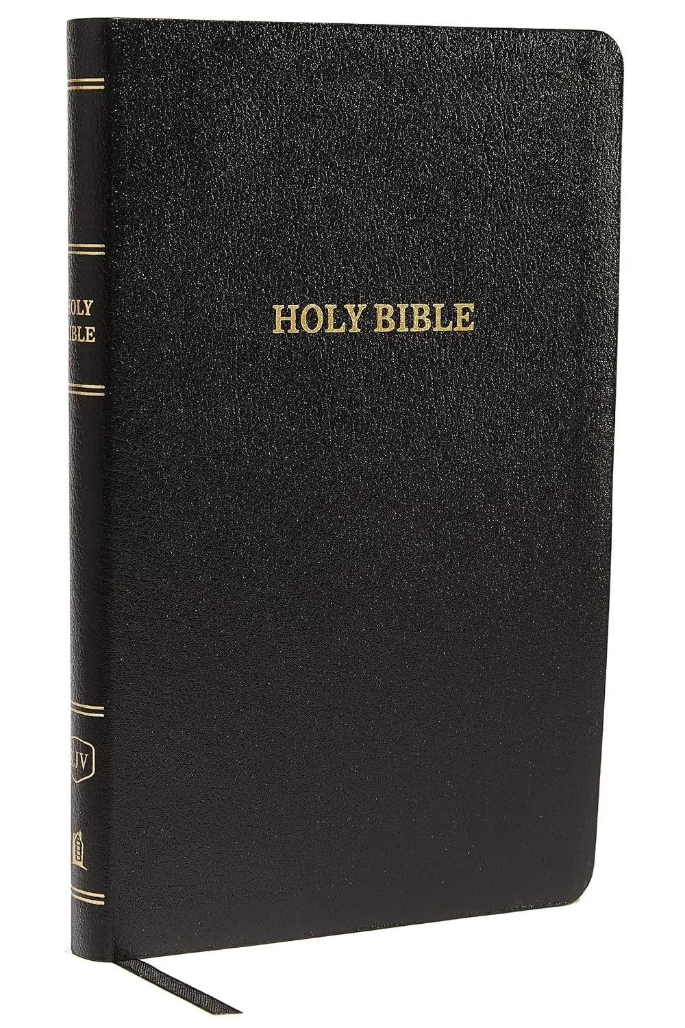 Anglais, Bible King James Version, fibrocuir, noir