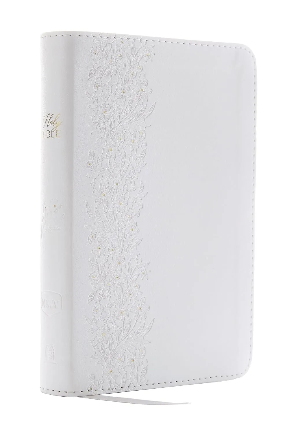 Anglais, Bible de mariage, New King James Version, similicuir, blanche - Bride's Bible, White,...