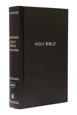 Anglais, Bible, New King James Version, gros caractères, noire