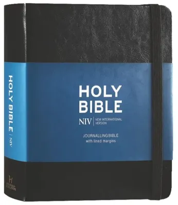 Anglais, Bible Journaling New International Version, rigide, noir
