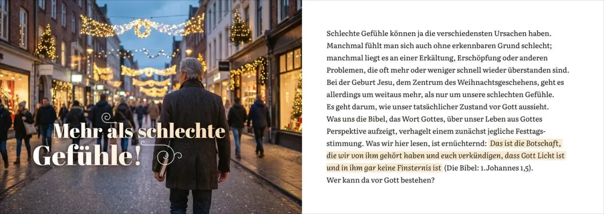 Keine weihnachtlichen Gefühle - Ein Weihnachts-Verteilheft